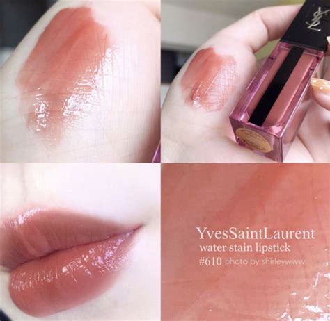 ysl glossy stain 27 review|ysl lip stain 610.